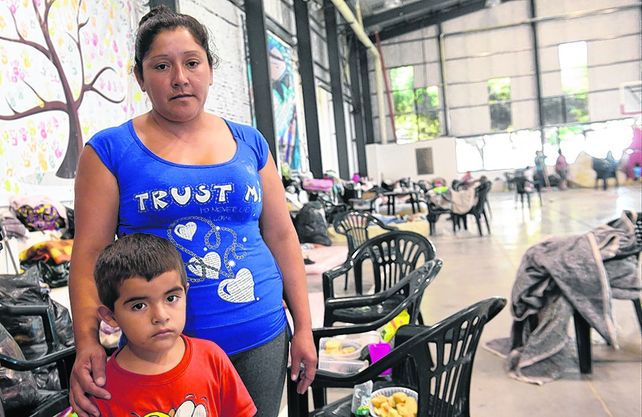 desahuciada. En un ratito el agua llegó a los dos metros