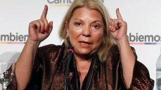 Elisa Lilita Carrió. Fotografía: Agencia Noticias Argentinas