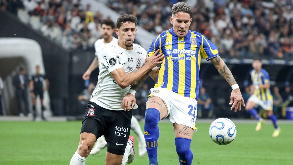 Central: la sequía goleadora de Copetti, que no pudo revertirse ante Corinthians