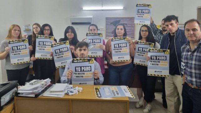 UPCN valoró la alta adherencia al paro activo de este martes