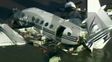 Cinco argentinos muertos al caer un avión en la costa uruguaya