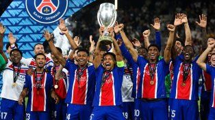 PSG le ganó 2-1 a Aston Villa y se consagró campeón de la Supercopa de Europa