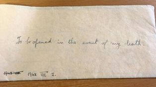 La carta que dejó una profesora escocesa antes de morir en Auschwitz