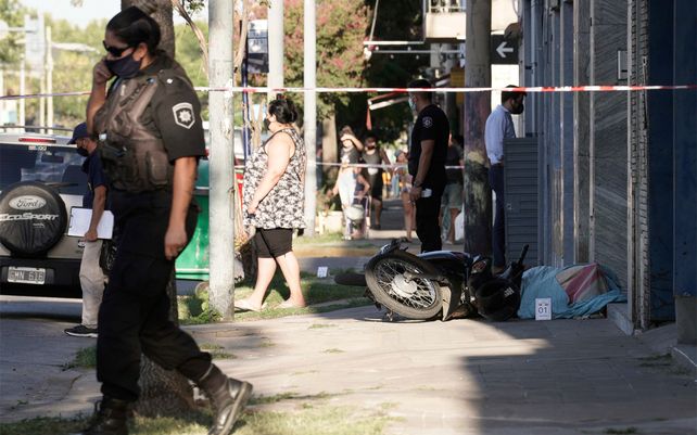 Arijón al 1400. Uno de los ladrones no sobrevivió al tiroteo.&nbsp;