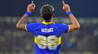 Luis Vázquez marcó el gol con el que Boca derrotó a Defensa y Justicia en Florencio Varela