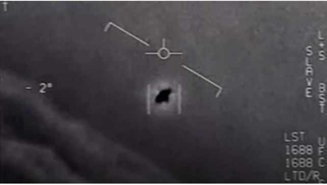 Ovni. Fotografía de un objeto volador no identificado tomada por un piloto estadounidense.