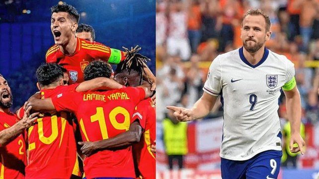 España e Inglaterra van por el título de la Eurocopa en el estadio Olímpico de Berlín. España e Inglaterra van por el título de la Eurocopa en el estadio Olímpico de Berlín.