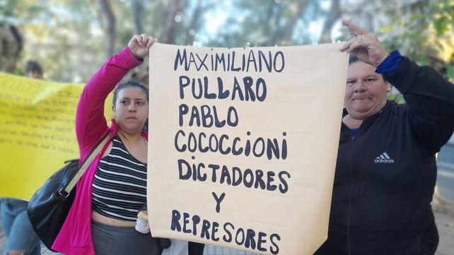 Los manifestantes reclamaron mejores condiciones de detención para los presos de Piñero.&nbsp;