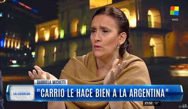 Lorenzetti demostró que es un señor bien, dijo Michetti para diferenciarse de Carrió