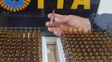 Ampollas secuestradas durante un allanamiento en la investigación del fentanilo contaminado.