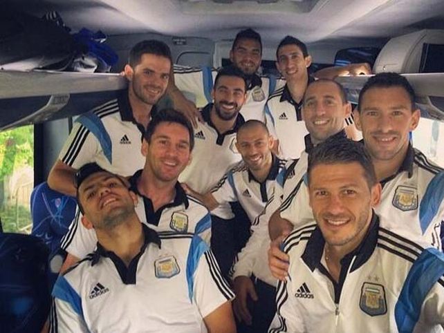 La Selección Argentina llegó a San Pablo y espera por el partido ante Holanda