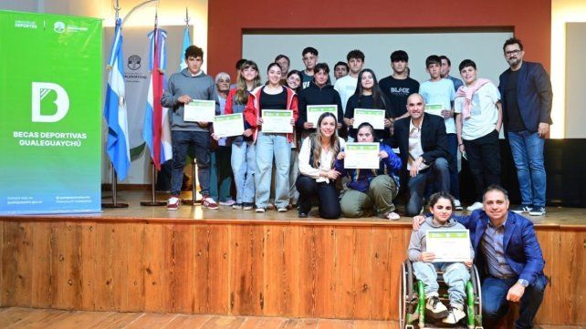 Deportistas recibirán las Becas Deportivas Municipales 2026 en Gualeguaychú