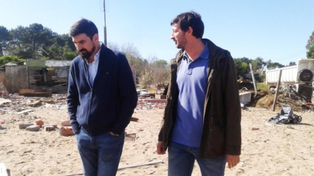 Carlos Pedrini (izquierda) estuvo vinculado al área de Desarrollo Social desde hace más de 15 años.