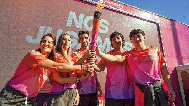 Juegos Suramericanos. La antorcha de los Odesur continúa su recorrido por todo el territorio provincial.
