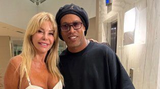 Graciela Alfano y Ronaldinho