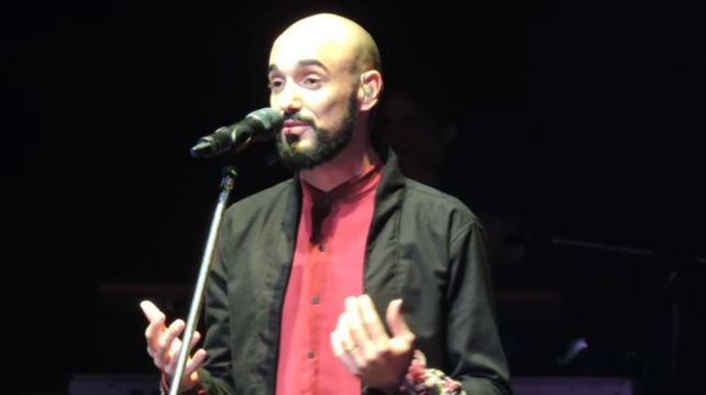 Emotiva introducción de Abel Pintos a una de sus últimas canciones
