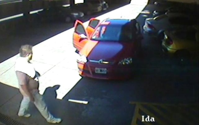 Las filmaciones aportadas por las cámaras de la cochera fueron vitales para la investigación