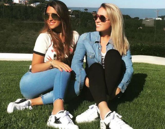 Antonella Roccuzzo se prueba el traje de empresaria para abrir un local en Barcelona