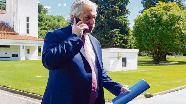 El presidente Alberto Fernández descartó declarar el estado de sitio.