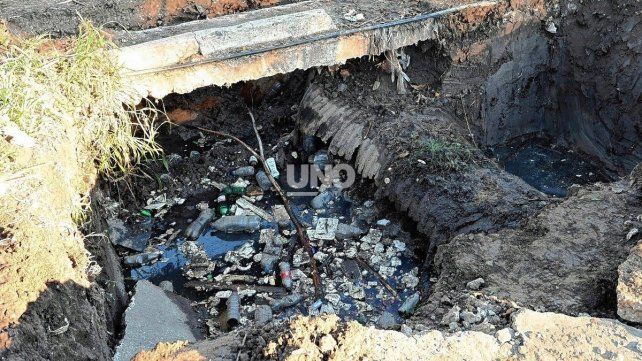 El municipio detectó gran cantidad de basura en los reservorios El municipio detectó gran cantidad de basura en los reservorios
