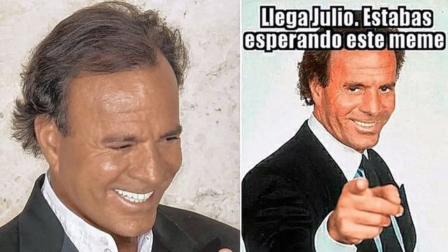 Cambia el mes y vuelven los memes de Julio Iglesias