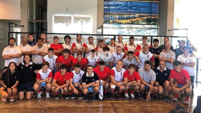 &nbsp;Jugadores y staff de la Unión Santafesina de Rugby que afrontó el Campeonato Argentino Juvenil.