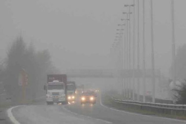 Máxima precaución por presencia de nieblas y neblinas en las rutas