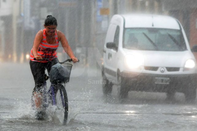Se renovó la alerta para centro y norte de Santa Fe por tormentas fuertes