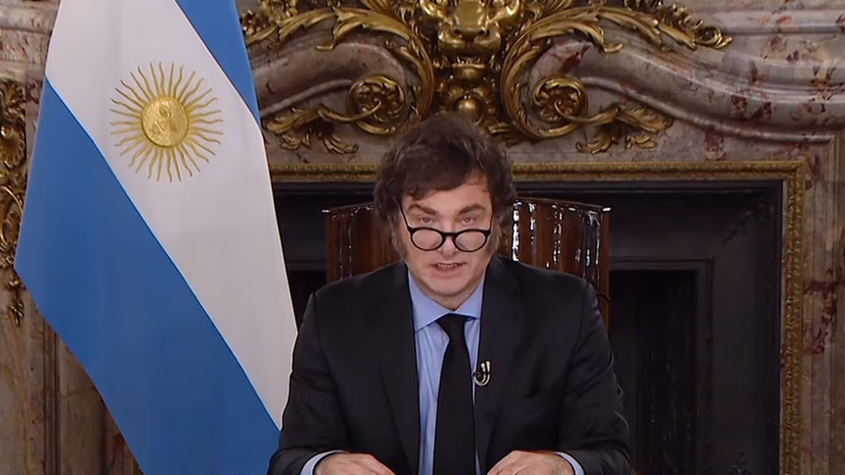 La reacción de los medios británicos tras la cadena nacional de Milei
