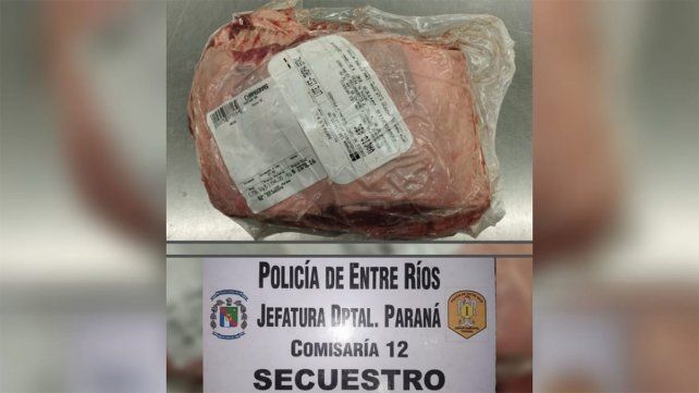 Paraná: robó dos kilos de asado y fue detenido