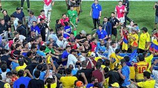Once jugadores de Uruguay fueron informados tras los incidentes frente a Colombia.