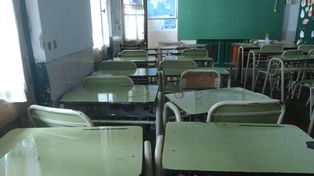 Las aulas permanecieron vacías en muchas oportunidades en los últimos meses.