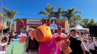 En cada una de las localidades, el despliegue incluyó estaciones deportivas, actividades recreativas y la presencia de Capi, la mascota oficial del evento.