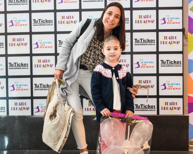 Cristina Fabriccini y Esmeralda. &nbsp;