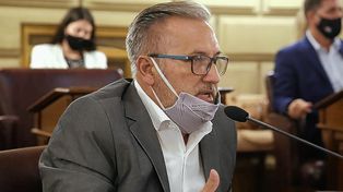 Por el Frente de Todos. La vicepresidenta y el gobernador impulsan a la dupla Lewandowski-Sacnún para el Senado