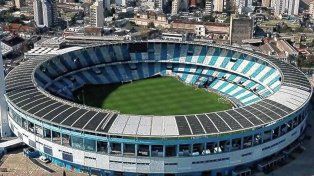La Conmebol habilitó el estadio de Racing para la Sudamericana