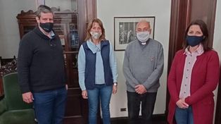 Florito se reunió con Fenoy para hablar del proyecto de ESI