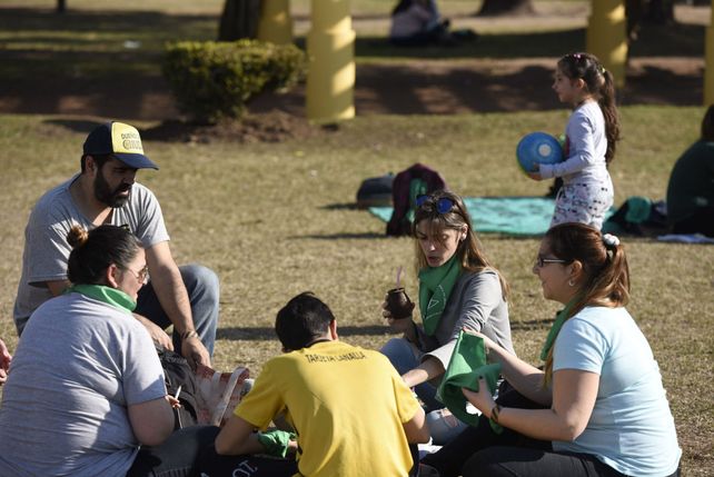 Un numeroso grupo de personas se hizo presente