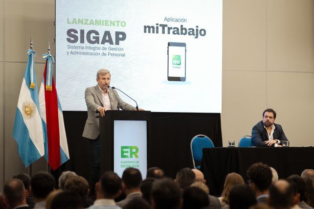 El gobernador presentó Mi Trabajo junto al ministro de Gobierno y Trabajo