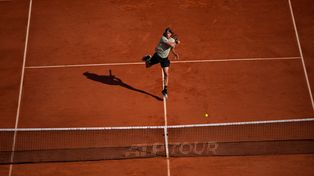 Tsitsipas se impuso tras una hora y 36 minutos para conquistar por segundo año seguido el Rolex Monte-Carlo Masters.
