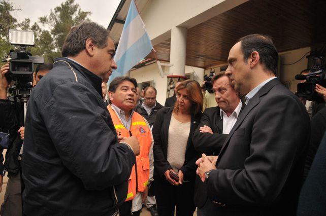 El ministro de Defensa recorrió gran parte de Santa Fe