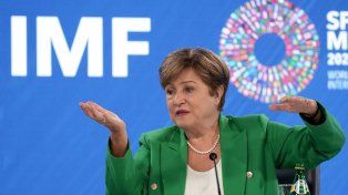 La directora gerenta del Fondo Monetario, Kristalina Georgieva, festejó el posteo del secretario del Tesoro de EEUU.