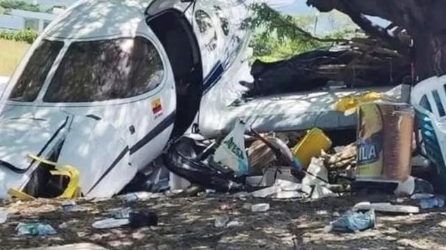 Una avioneta despistó en Santa Marta