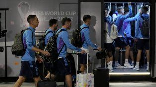 Empieza la cuenta regresiva: Argentina ya está en Qatar