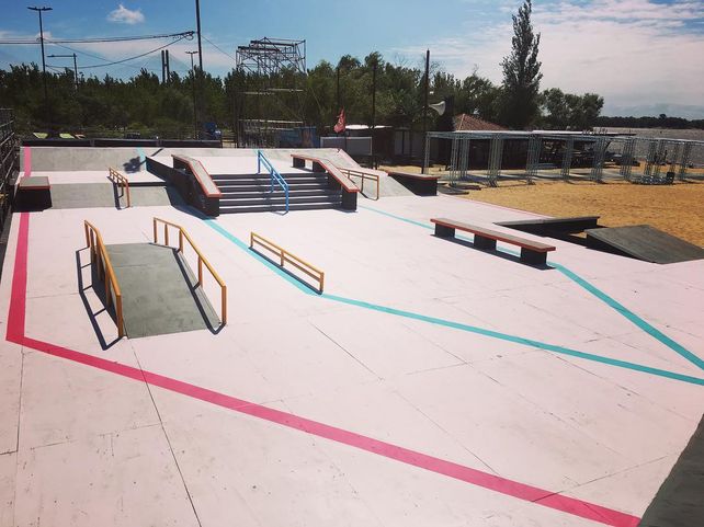 Un parque con mucho estilo. 