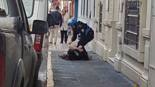 Se manifiestan y exigen sanción para policías que detuvieron sin motivos a una travesti