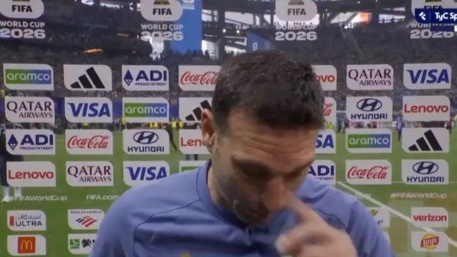 Scaloni se quebró tras la heroica clasificación de Argentina: No puedo ni levantar la mirada