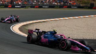 Colapinto terminó 13° en Zandvoort y ya se prepara para la clasificación de la Sprint