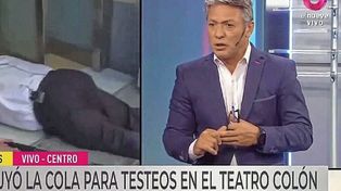Ola de calor: movilero porteño se desmayó saliendo al aire
