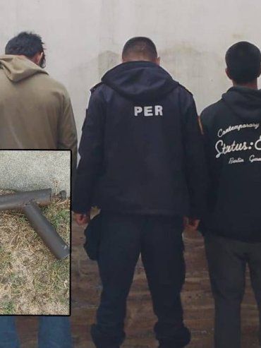 Un joven fue detenido con una tumbera en La Paz